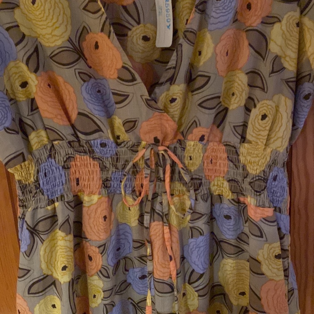 NWT Angela 2X Floral Dress - Picture 10 of 10
